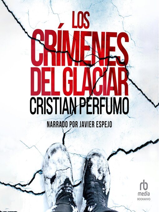 Cover image for Los crímenes del glaciar